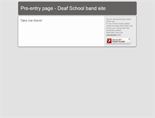 Tablet Screenshot of deafschoolmusic.com